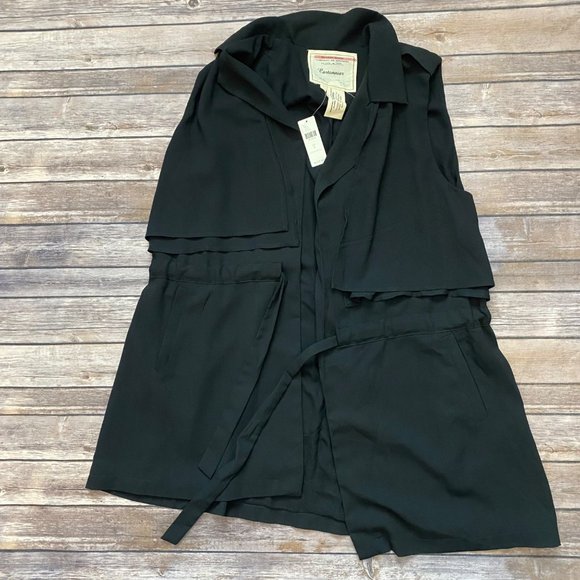 Anthropologie Black Vest - Picture 8 of 13